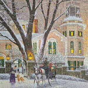 Sleigh ride, 1000 piece puzzle, Cobble Hill